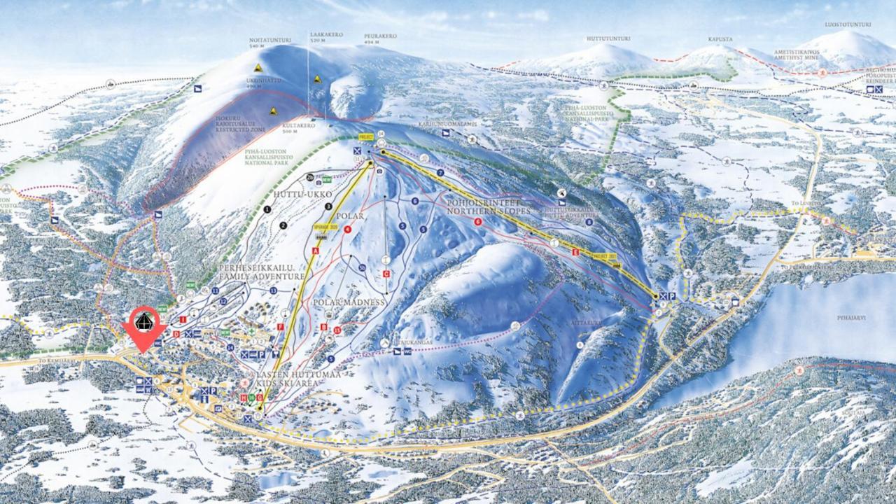 Hotel Pyhae Igloos Pyhätunturi Esterno foto